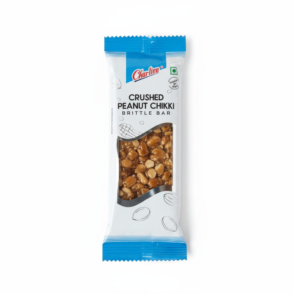 Charliee ピーナッツチッキブリトルバー パッケージ