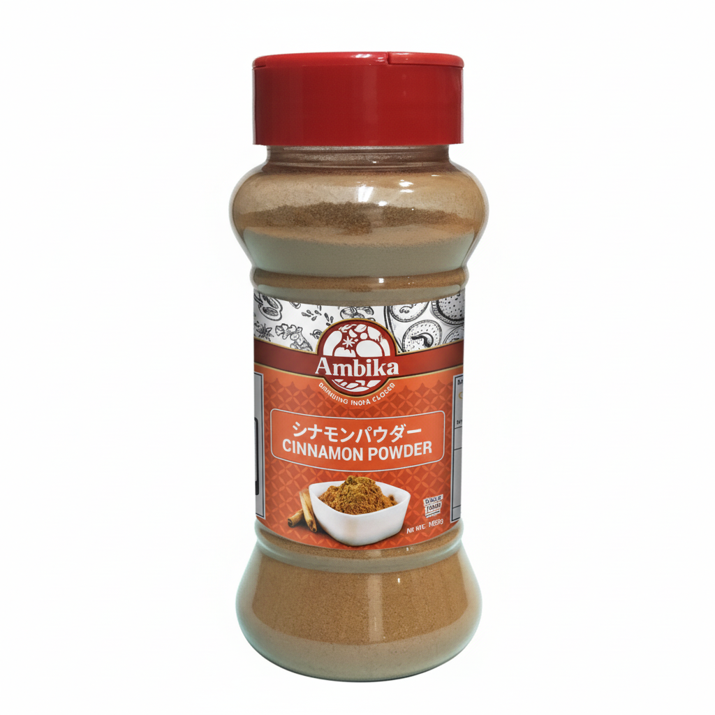 Ambikaシナモンパウダー100g パッケージ正面