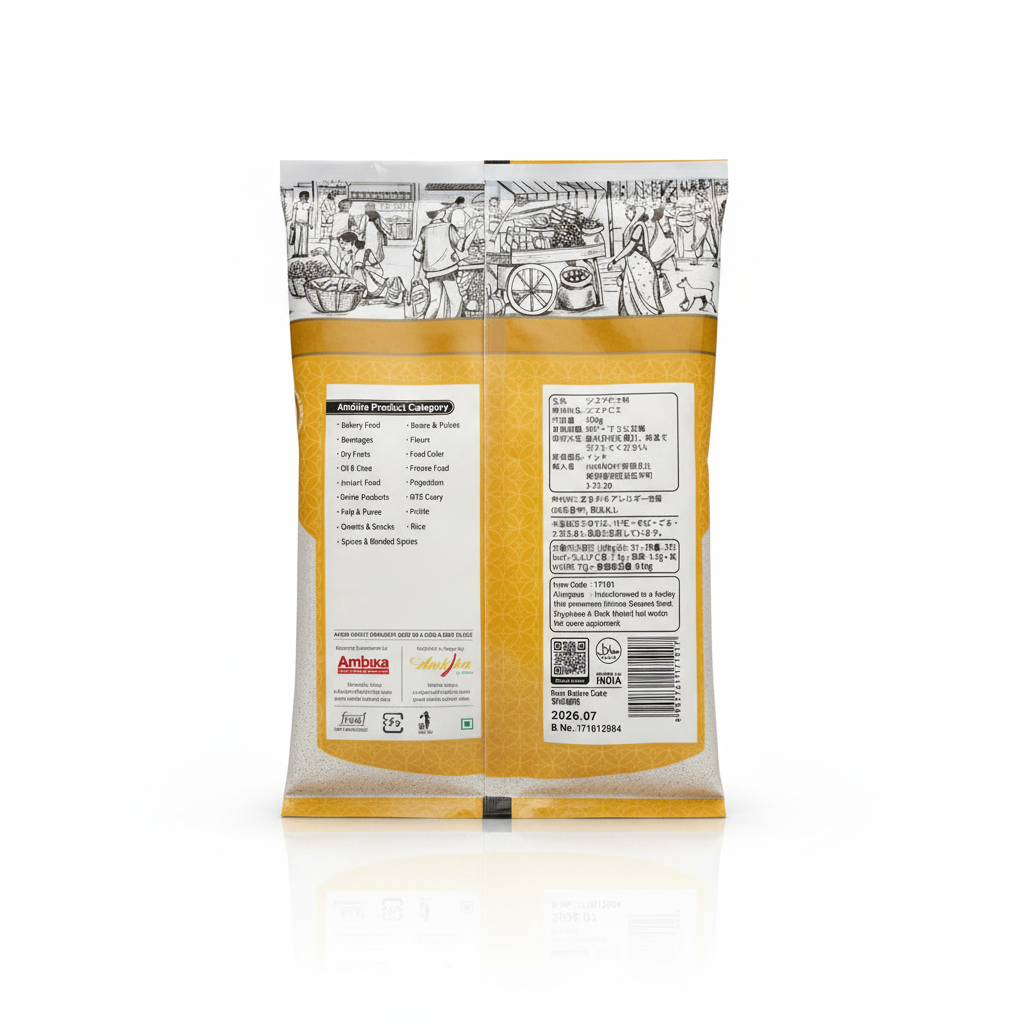 Ambikaコドパウダー(ラギ粉) 500g 商品情報・原材料表示
