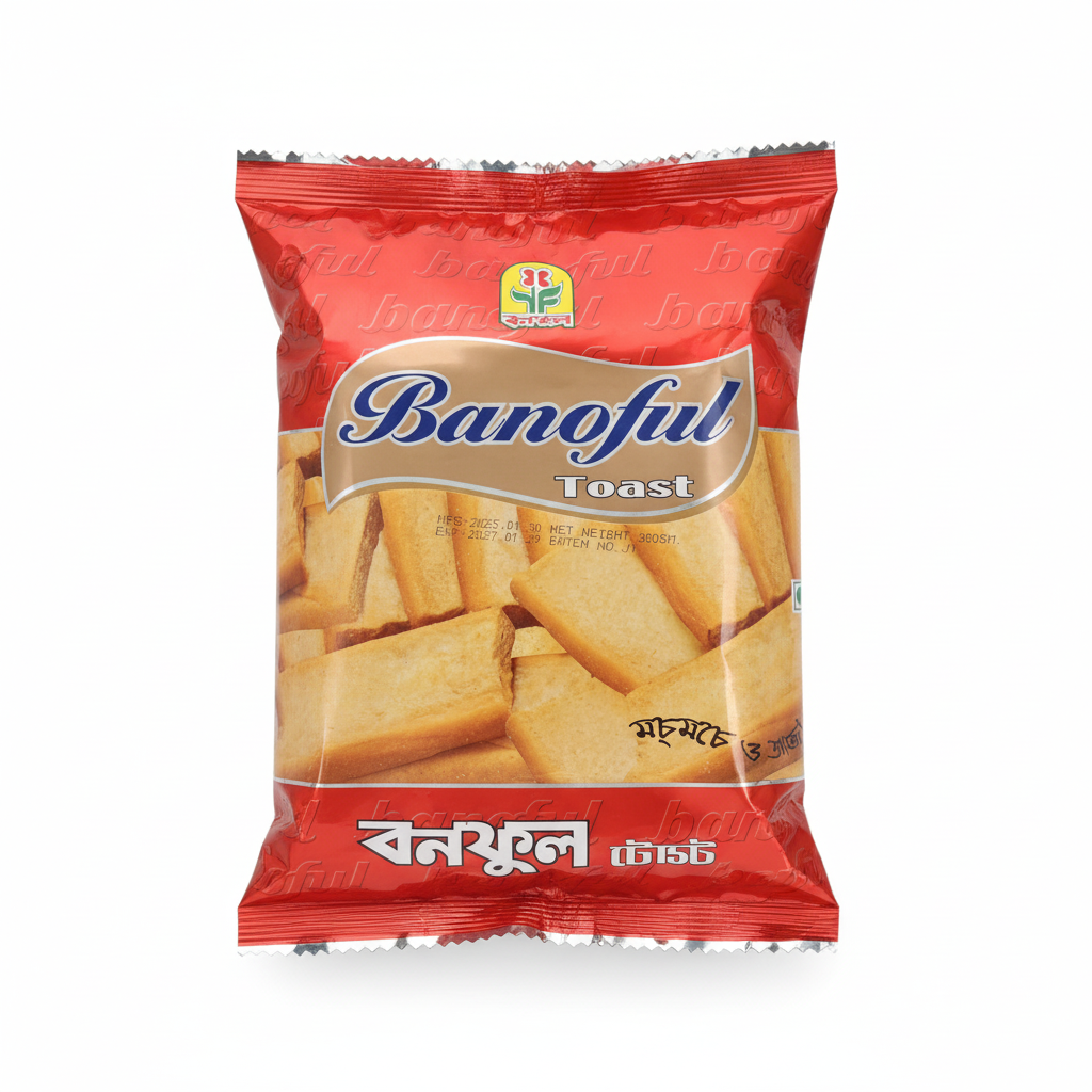 Banofulトーストビスケット300g パッケージ