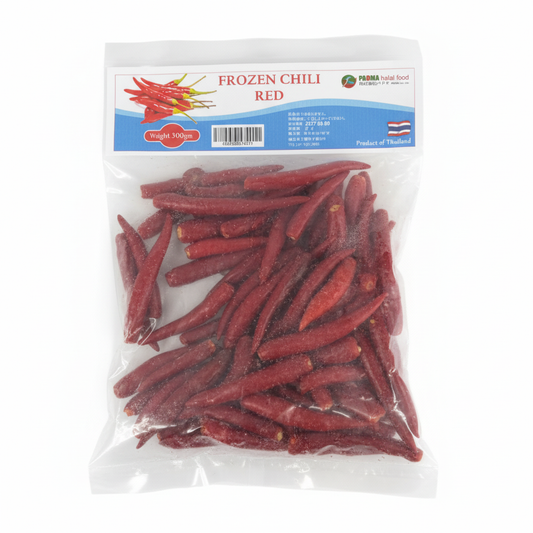 PADMA frozen chili red with white background
