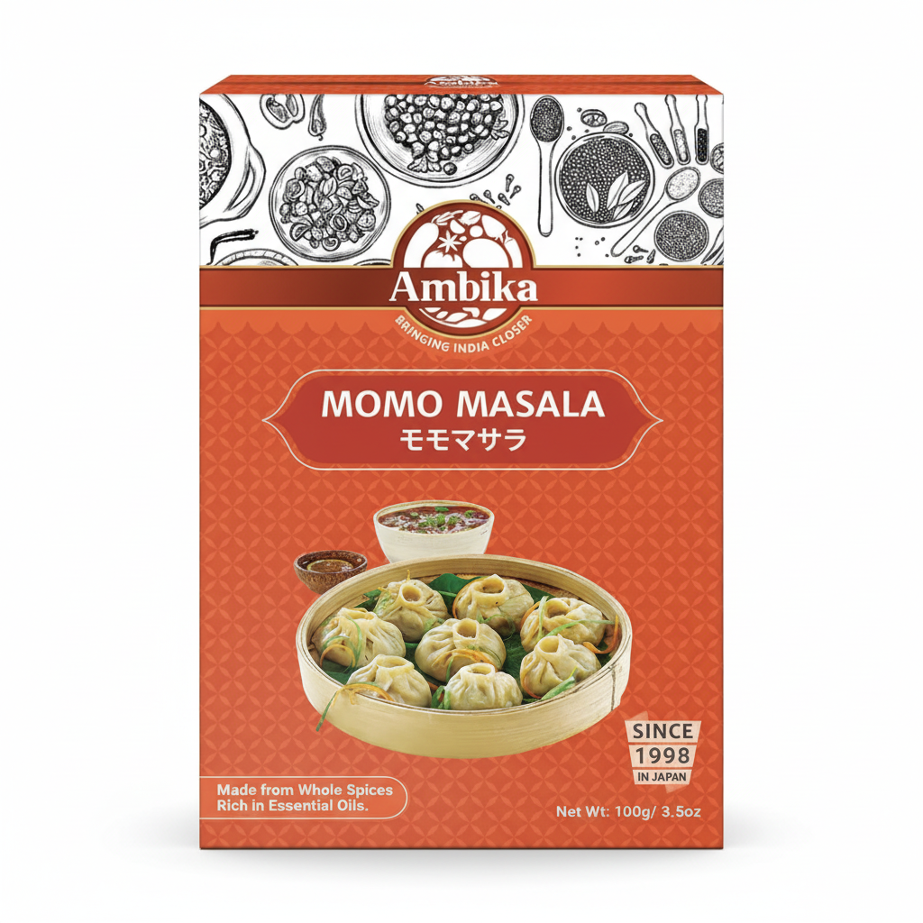 Ambikaモモマサラ100g パッケージ正面