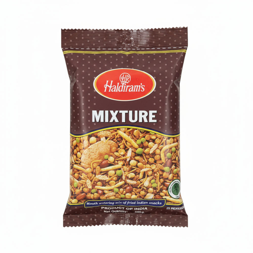 Haldiram'sミックスチャー200g パッケージ