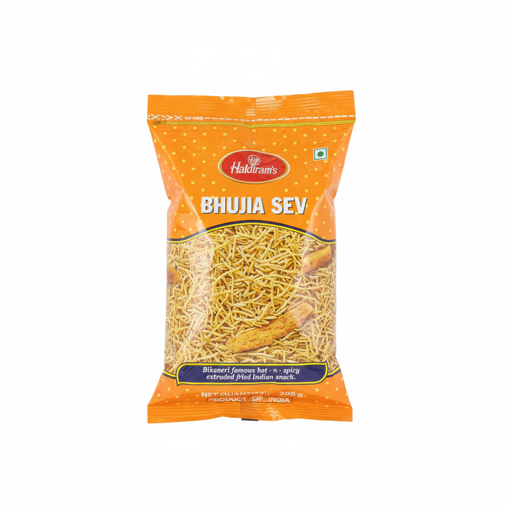 Haldiram'sブジアセブ200g パッケージ