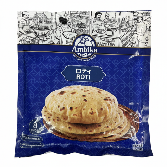 Ambika roti without price sticker with white background
